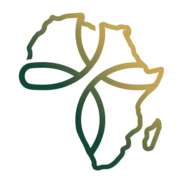 Legacy Care Africa emblem — stylized Africa with leaves